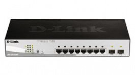 DGS-1210-08P, 8x PoE Gigabit Switch Smart, D-Link