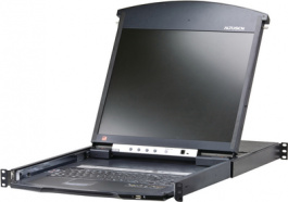 KL1516AIM, LCD KVM switch, over IP 16-port VGA USB / PS/2, CH, Aten