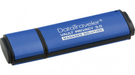 DTVP30DM/8GB, USB-Stick DataTraveler Vault Privacy 3.0 8 GB metallic-blue, Kingston