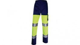 PHPA2JMXX, High Visibility Trousers Size XXL Flourescent Yellow, Delta Plus