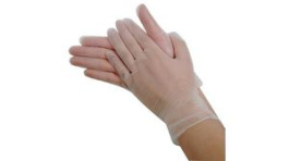 RND 600-00191 [100 шт], Conductive Translucent Gloves, Vinyl, Large, 300mm, Pack of 100 pieces, RND Lab