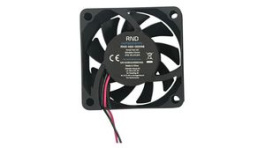 RND 460-00098, Brushless Axial Fan DC 60x60x15mm 24V 25.2m\x1a/h, RND Components