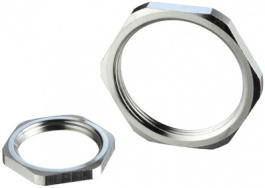 GMM-M40, Hex lock nutNWsilver, PMA AG (Cable protection)