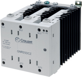 GNR25ACZ, Реле: полупроводниковое; Uупр:180?280ВAC; 25А; 48?600ВAC, Sensata