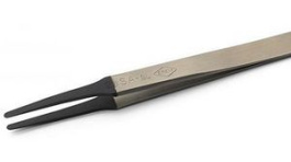 2ASASLT, Tweezers Stainless Steel Flat Round 123mm, Erem