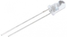 RND 135-00169, LED 5mm Round Yellow 14000mcd 592nm, RND Components