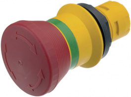 1.30.074.281/0300, Emergency shut-off switch red-yellow, RAFI