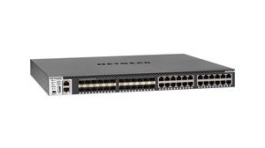 XSM4348S-100NES, Ethernet Switch, RJ45 Ports 24, Fibre Ports 24 SFP+, 10Gbps, Layer 3 Managed, NETGEAR