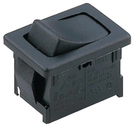 1803.1102, Rocker switch 1P 10 A 250 VAC, Marquardt