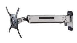 45-361-026, Wall Monitor Mount, 42", 100x100/75x75/200x100/200x200, 11.3kg, Silver, Ergotron