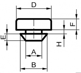 MT10878549, NR D13 mm A6 mm black, -