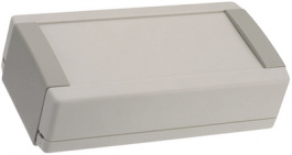 B1055365, Shell case grey white Front parts slate grey 123 x 68 x 30 mm ABS, OKW