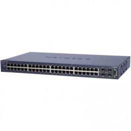 GSM7248-200EUS, Switch 48x 10/100/1000 4x SFP 19", NETGEAR