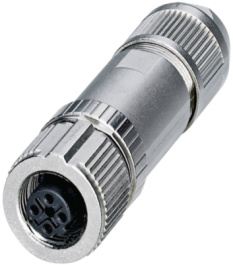 1436741, Cable socket M12 4-pin Pole no. 4, Phoenix Contact
