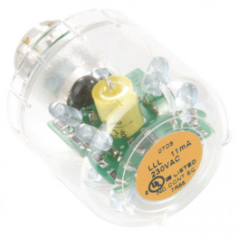 LLL893001313, LED bulb BA15d, orange, Auer