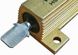 HS50M 22R J, Wirewound resistor 22 Ohm 50 W +- 5 %, Arcol