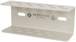 5-170-0, TWEEZ ESD Tweezer Holder, 125x40x50mm, Grey, Bernstein