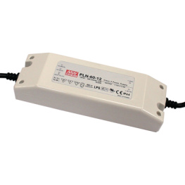 PLN-60-24, Блок питания: импульсный; для диод LED; 60Вт; 24ВDC; 16,8?24ВDC, MEAN WELL