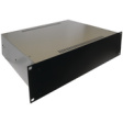 C19G2363B 19'' Rack Mount Enclosure, 2 HE, 363 mm x 482 mm, Black