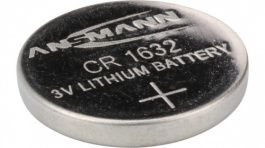1516-0004, Lithium Button Cell Battery,  Lithium Manganese Dioxide, 3 V, Ansmann