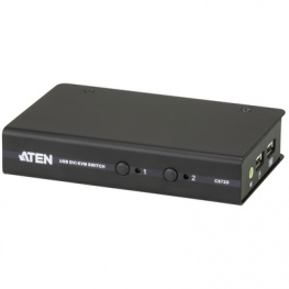 CS72D, KVM switch, 2-port DVI-D USB 2.0, Aten