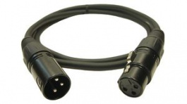 FC6191015, Audio Cable XLR 3-Pin Plug - XLR 3-Pin Socket 1.5m, Cliff