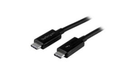 TBLT3MM1M, USB Cable Thunderbolt 3 Plug - Thunderbolt 3 Plug 1m Black, StarTech.com
