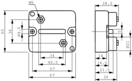 FPA250 1K0 J, Power Resistor 1 kOhm 250 W&nbsp;&nbsp;±&nbsp;&nbsp;5 %, Arcol