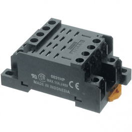 PTF14A-E, Панелька; PIN:14; Монтаж: DIN; Серия: LY4, Omron