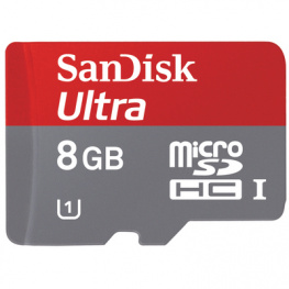 SDSDQUIN-008G-G4, Ultra microSDHC 8 GB, Sandisk
