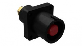 SPPC-PWL-PS-L2-BK-M12-T4, Black Panel Source Connector, 400A, Radiall