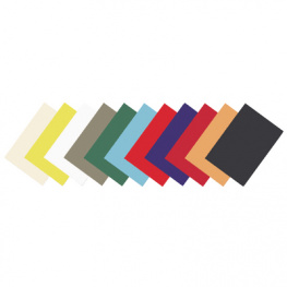 5370305, Cover sheet, Delta, leather texture, cardred100 pieces, Fellowes