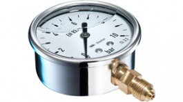 MIT3-B22.B22, Pressure Gauge, 0...10 bar, G1/4 Glycerin, Bourdon