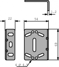 MSEQ31, Mounting bracket, Panasonic