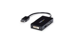 DP2VGDVHD, Adapter, DisplayPort Plug / HDMI Socket/DVI-I Socket/VGA Socket, StarTech.com
