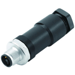 99 0629 19 04, Cable plug 4-pole T-coding Poles 4 12 A 60 VDC, Binder