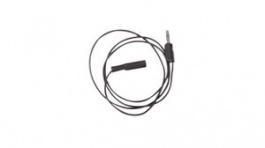 BU-2031-A-36-0, Test Lead, Black, Nickel-Plated Steel/Beryllium Copper, 914mm, MUELLER