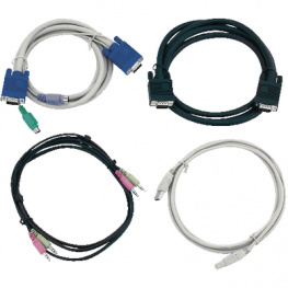 SVUSB-6, Cable set VGA/USB/PS/2/Audio 1.8 m, Avocent