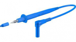 66.9008-15023, Safety Test Lead 1.5m Blue 1kV Nickel-Plated, Staubli (former Multi-Contact )
