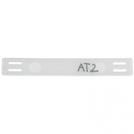 AT2-N66-BK-C1 [100 шт], Labelling Sign 63 mm x 9 mm Black, HellermannTyton