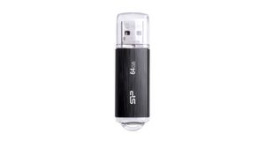 SP256GBUF3B02V1K, USB Stick, Blaze B02, 256GB, USB 3.1, Black, Silicon Power