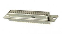 F37S0G1, Socket D-Sub Connector, DC-37, Solder, FCT
