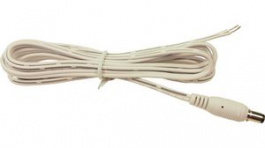 FC6814761W, Вилка; питания DC; "мама"; 5,5/2,1мм; с фиксатором, с проводом, Cliff