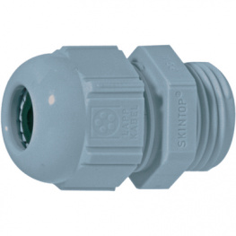 SKINTOP ST PG 21 RAL 7001 SGY, Кабельный ввод; PG21; IP68; Мат-л: полиамид; серый; Серия: SKINTOP, LAPP