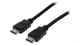 CVGB34000BK50, HDMI Cable with Ethernet HDMI Plug - HDMI Plug 5m Black, Nedis (HQ)
