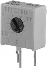 M63X103KB40, Trimmer Potentiometer 10 kOhm 500 mW, Vishay Spectrol