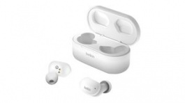 AUC001BTWH, Headphones, In-Ear, Bluetooth, White, BELKIN