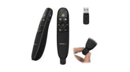 PRESREMOTE, Wireless Presenter, Red, Laser, 2x AAA, StarTech.com
