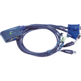 CS62US, Easy KVM switch 2-port VGA USB, Aten