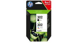 X4D37AE, Ink Cartridge 302 Black/Cyan, Magenta, Yellow, HP